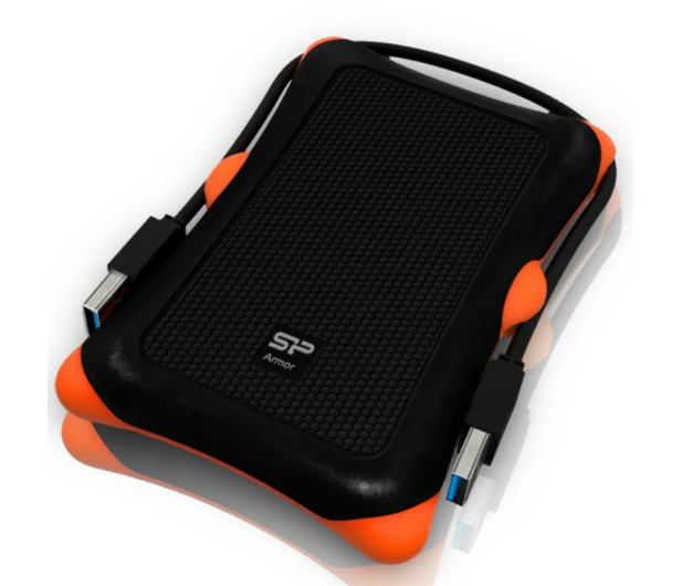 Dysk zewnetrzny Silicon Power ARMOR A30 1TB USB 3.0 BLACK / PANCERNY / wstrzasoodporny SP010TBPHDA30S3K - 349906 - zdjęcie 3